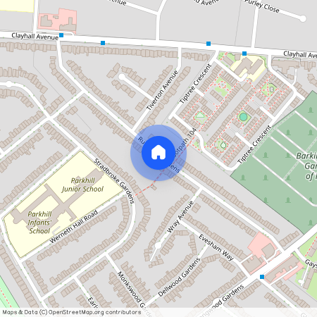 Rushden Gardens, Ilford