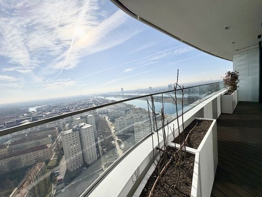 Neue Donau, Erstbezug: Modernes 2 Zi Apartment mit traumhaften Balkon, Gym, Sauna, Pool uvm im Haus - Photo 1