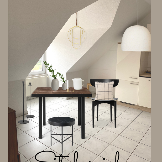 Dachgeschosswohnung in der Hausberger Schweiz / Porta Westfalica - Photo 1