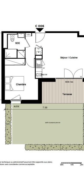 Location Appartement 2 pièces 40m² EAUNES 31600 - Photo 2