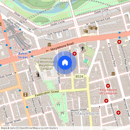 Bingham Place, W1U, London