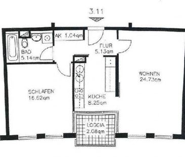 Schöne 2-Zimmerwohnung mit Balkon an der Havel zu vermieten! - Foto 3