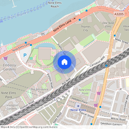 Viaduct Gardens, Vauxhall, SW11