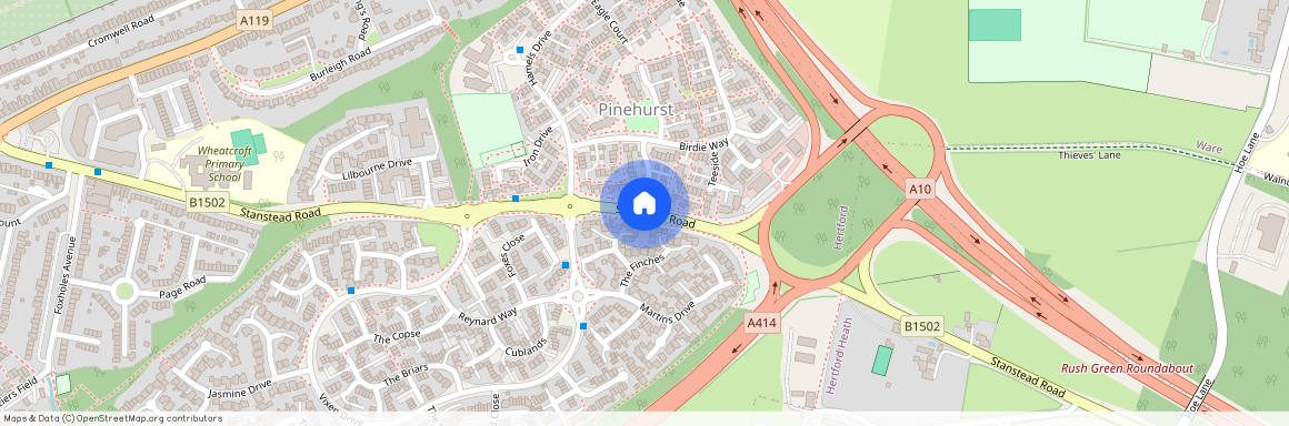 Stanstead Road, Rush Green, Hertford, SG13