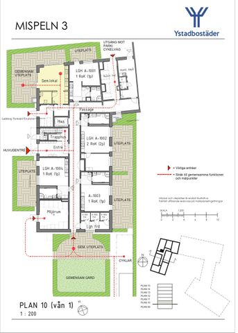 Dammhejdegatan 1 LGH 1407, Ystad - Photo 5