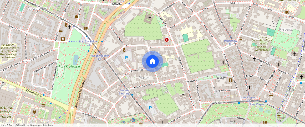 Kraków Stare Miasto, Jana Sobieskiego