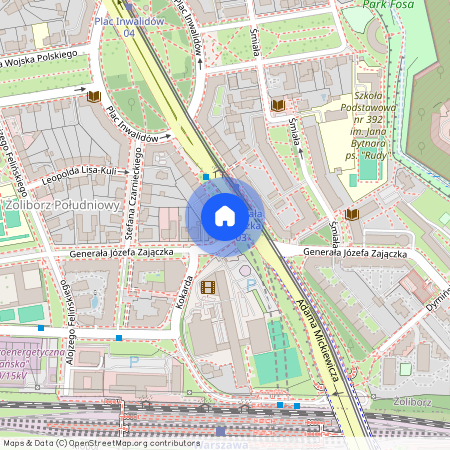 Warszawa, Żoliborz, Warszawa, Żoliborz, Adama, Mickiewicza