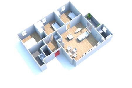Appartement F4 récent à louer à Cany-Barville - Photo 4