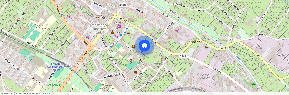 Břet. Bartoše, Frenštát pod Radhoštěm, okres Nový Jičín