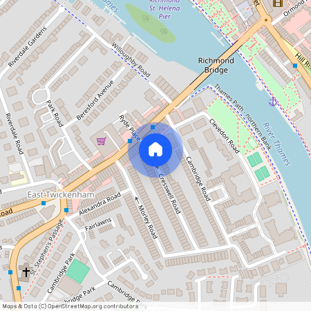 Cresswell Road, East Twickenham, Middlesex, TW1