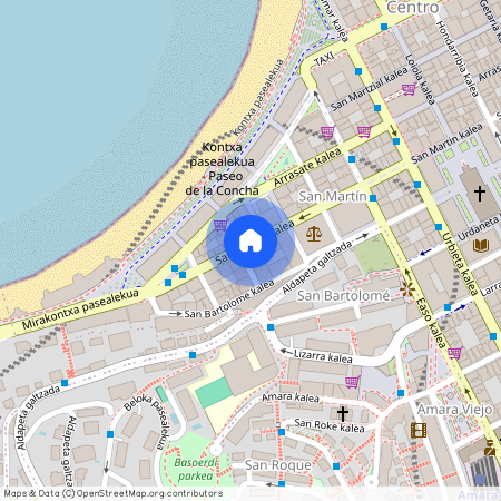 Área Romántica, Donostia-San Sebastián