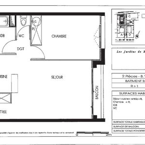 Location Appartement 2 pièces 45m² BORDEAUX 33100 - Photo 3