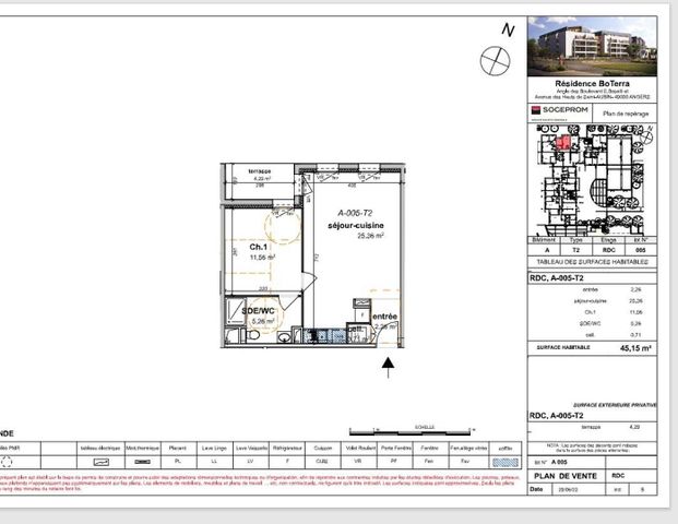 location Appartement T2 DE 45.15m² À ANGERS - Photo 1