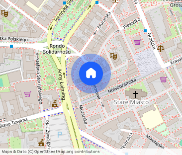Dwupokojowe, centrum, logia, drugie piętro. - Photo 1