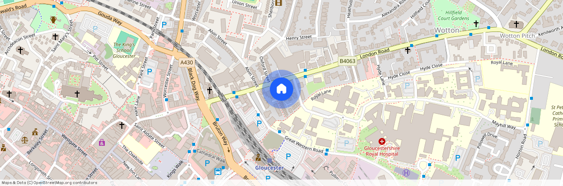 Welsh Harp Court, Oxford Terrace, Gloucester, Gloucestershire, GL1