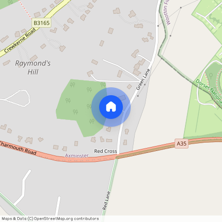 Green Lane, Raymonds Hill, Axminster