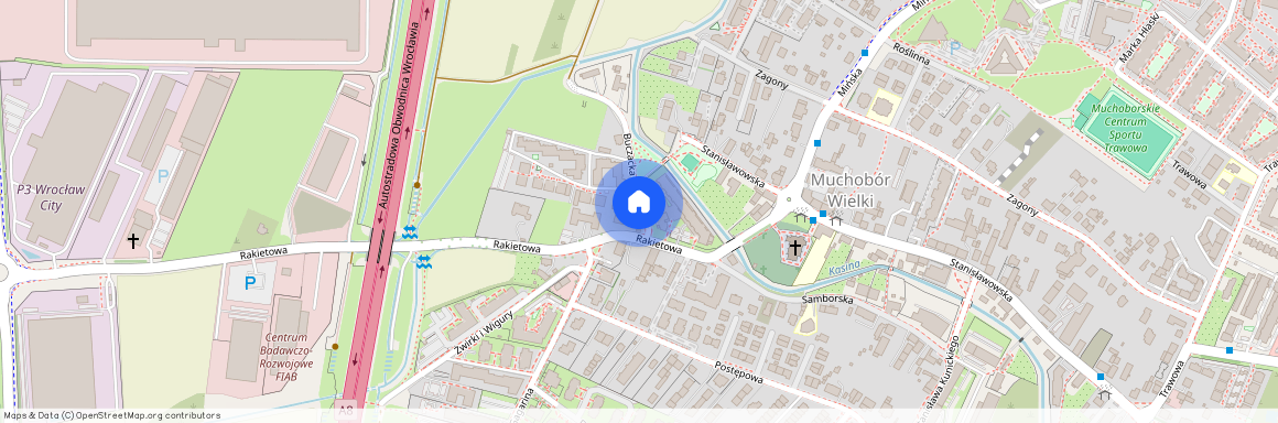 ul. Buczacka, Muchobór Wielki, Fabryczna, Wrocław, dolnośląskie