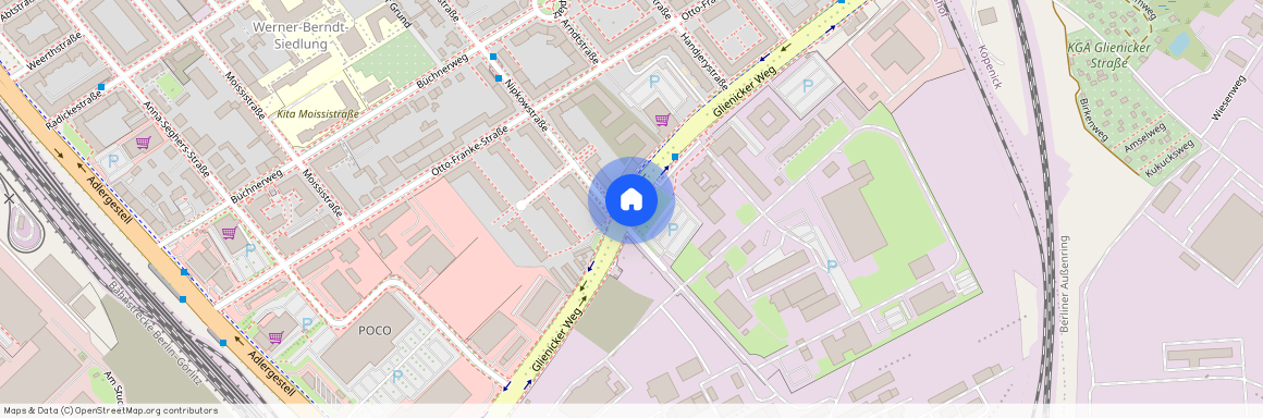 Glienicker Weg, Berlin, Adlershof, 12489