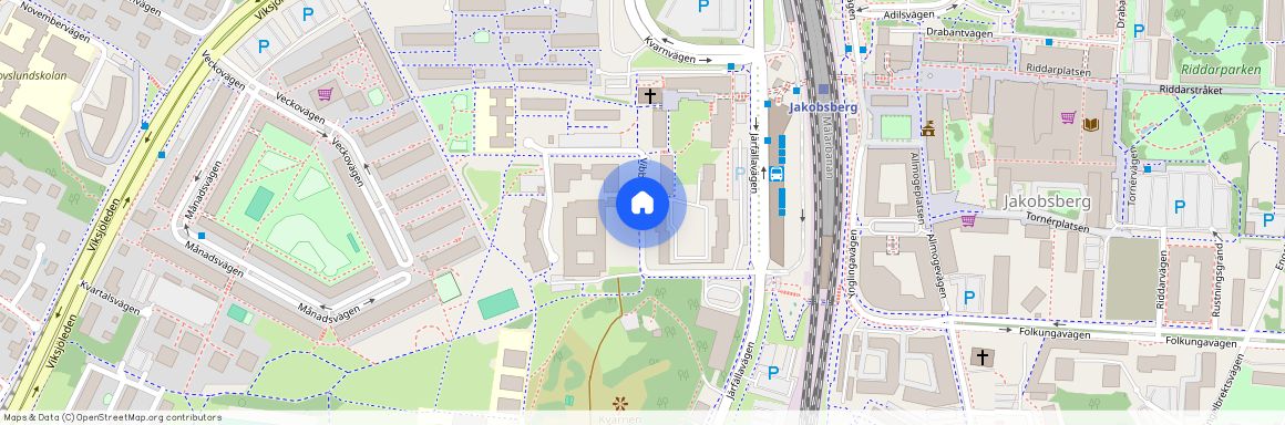 Vibblabyvägen, Järfälla