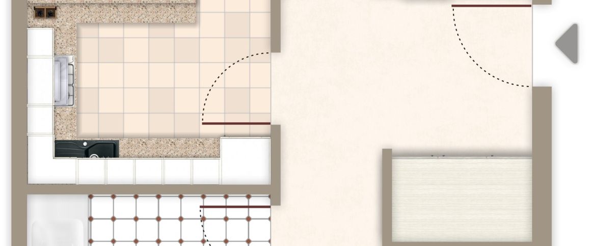 ** 2-Zimmer-Whg. mit 2 Balkonen und Wannenbad * Tiefgarage * Keller * Fahrradraum ** - Photo 1