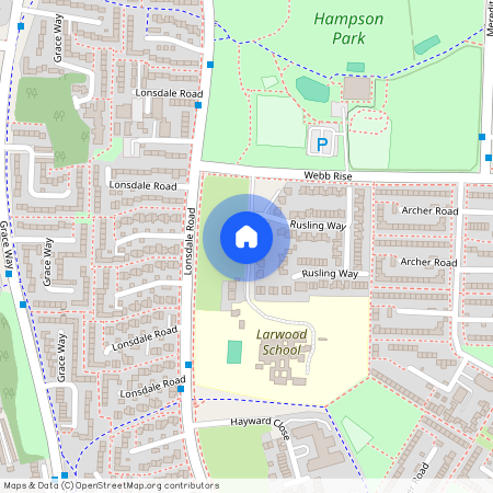 Larwood Drive, Stevenage, Hertfordshire, SG1