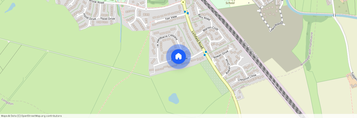 Hill Top View, Handsacre, WS154DG