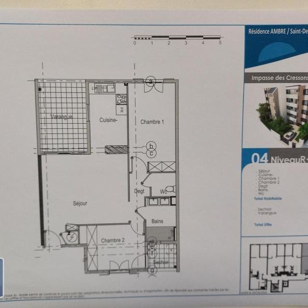 Location Appartement 3 pièces 69m² STE CLOTILDE 97490 - Photo 2