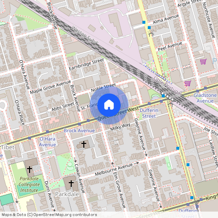 1316 Queen Street Unit# Upper, Toronto