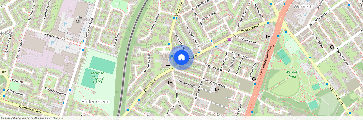 Oxford Street, Chadderton, Oldham, OL9