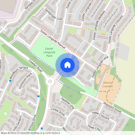21e Easter Langside Garde, Dalkeith