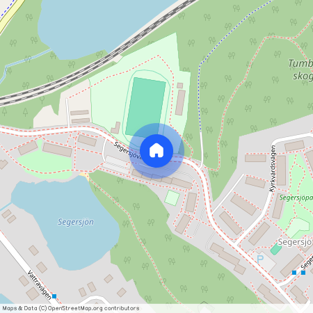 Segersjövägen, Tumba