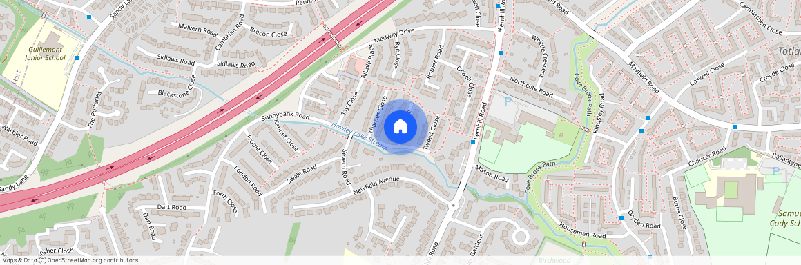 Trent Close, Farnborough, GU14
