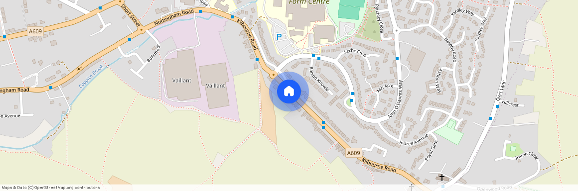 Kilbourne Road, Belper, DE56