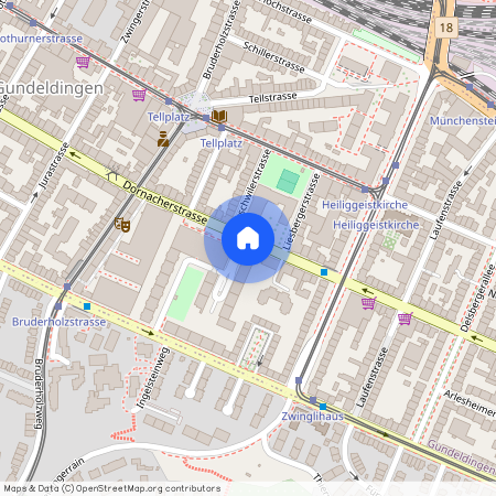 4053, Basel, J. J. Balmer - Str., 1