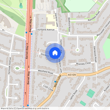 Hankins Lane, London NW7