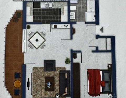 Gemütliche 2 Zimmer Dachgeschosswohnung mit Balkon - Foto 1