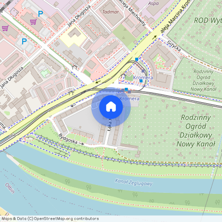 ul. Łąka Mazurska, Karłowice, Psie Pole, Wrocław, dolnośląskie