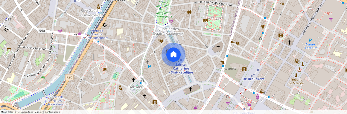 Quai aux Briques, 52, 1000, Bruxelles