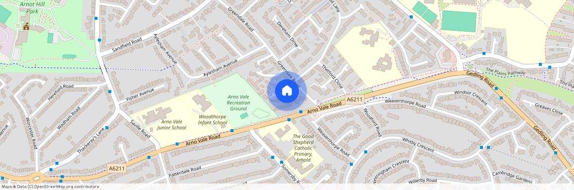 Honingham Close, Arnold