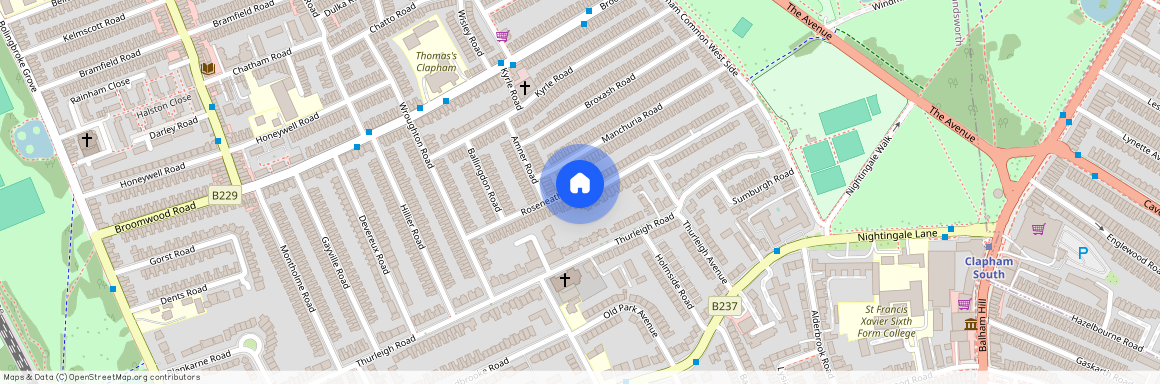 Roseneath Road, Clapham, SW11