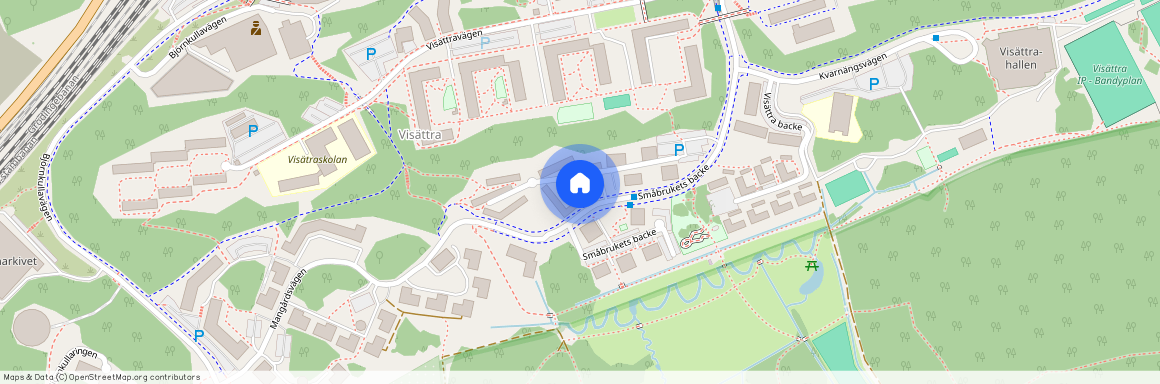 Flemingsberg, Huddinge, Stockholm, Småbrukets backe 72