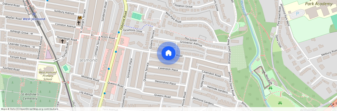 £775pcm - Grosvenor Road Jesmond