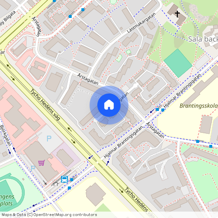 Kastanjegatan, Uppsala