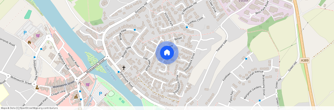 Trevarner Meadow, Wadebridge, Cornwall