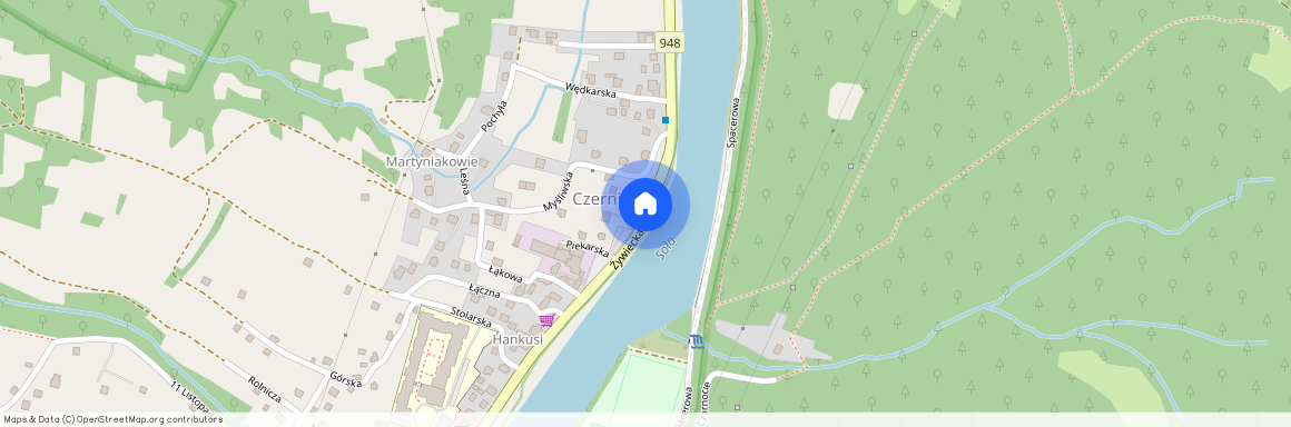 Isepnicka 1, śląskie, żywiecki, Czernichów, Międzybrodzie Żywieckie