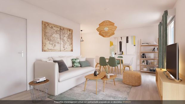 location Appartement T2 DE 51.4m² À VELIZY-VILLACOUBLAY - Photo 1