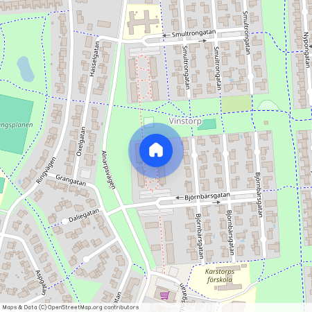 Björnbärsgatan 2G, Lomma