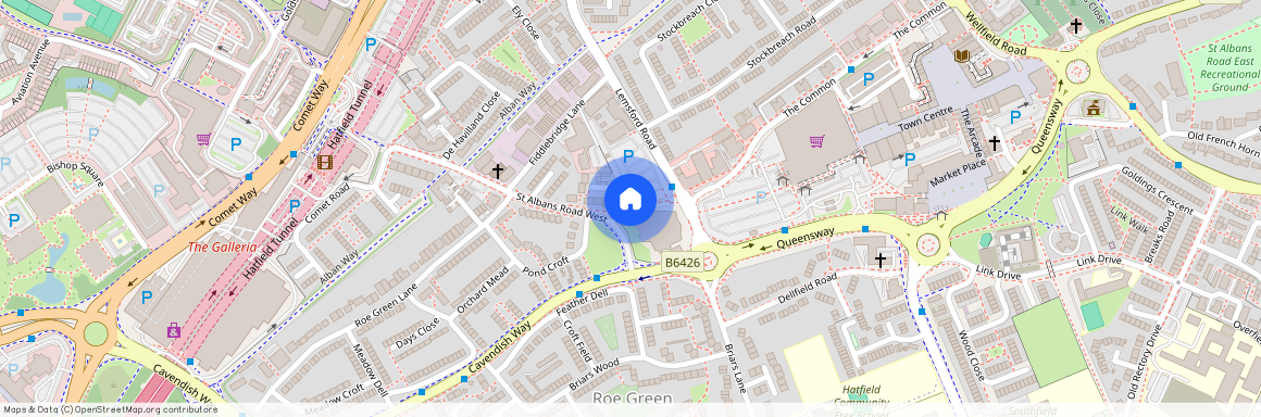 St. Peters Close, Hatfield