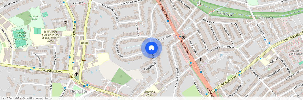 Cholmeley Park, Highgate, N6, London