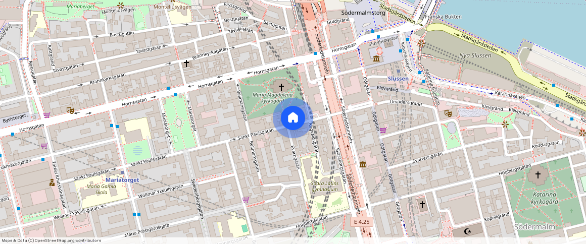 Sankt Paulsgatan **, Södermalm